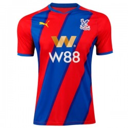 Camisola Crystal Palace Equipamento Primeiro 2021-2022 Manga Curta